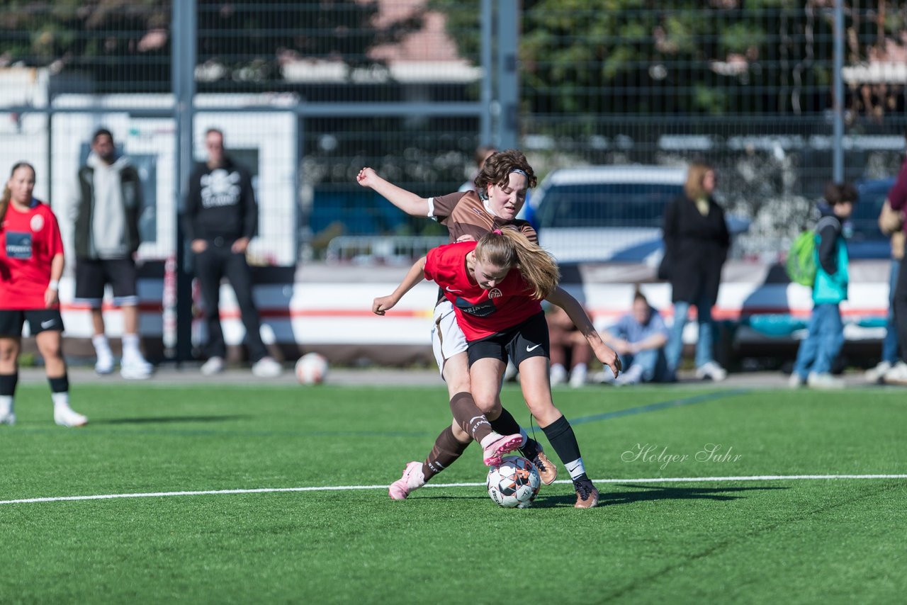 Bild 165 - wBJ FC St. Pauli - Eimsbuetteler TV : Ergebnis: 3:4